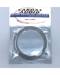 Cardas Audio Quad Eutectic Silver Solder Wire 10ft
