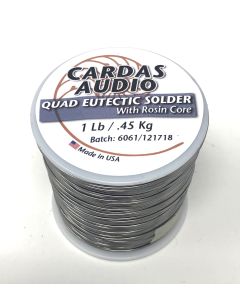 Cardas Quad Eutectic Roll Silver Solder 1lb Roll