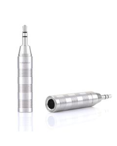 Furutech F35R Rhodium Stereo 6.3mm to 3.5mm adapter