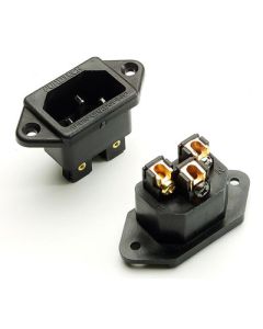 Furutech FI-06 Gold 15A IEC Chassis Inlet