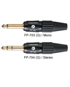 Furutech FP-703 1/4 inch Gold Mono Phone Plug