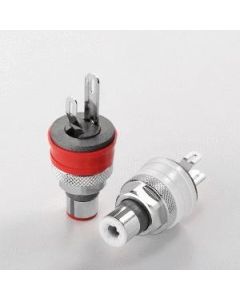 Furutech FT-903 RCA Chassis Mount Sockets Rhodium