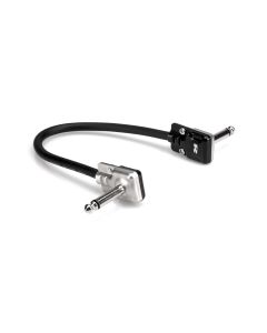 Hosa HGFP Flat Guitar Pedal Patch Cable - Pro Series Rean Connectors