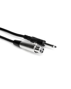 Hosa Unbalanced Interconnect PXF-105 XLR3F to 1/4 in TS