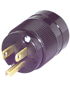 Marinco 5266BL NEMA 5-15 Straight Blade Plug