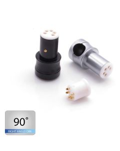 Zavfino 1877 Phono TAD-2R Right Angle Turntable DIN Connector