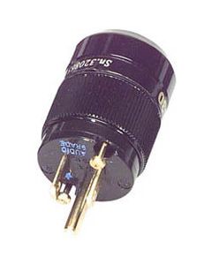 WATTGATE 330i Audio Grade Gold Black Connector Plug