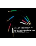 Cardas Audio HSL PCC EG Turntable headshell leads with cartridge clips Gold