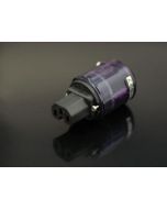 Oyaide Power Plug IEC C-037 Silver / Rhodium