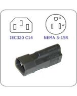 C14 to 15R Adapter 125V 15A Burn-In Adapter