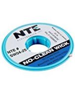 NTE SW02-25 No-Clean Wick Desoldering Braid #4 Blue 0.098" x 25 ft.