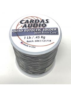 Cardas Quad Eutectic Roll Silver Solder 1lb Roll